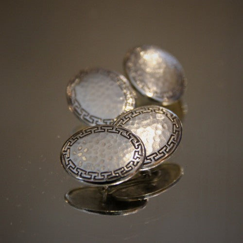 Arts & Crafts Hammered Sterling