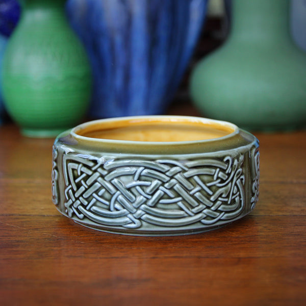 Irish Celtic Kells Bowl By James Borsey For Wade Ulster LEO Design 
