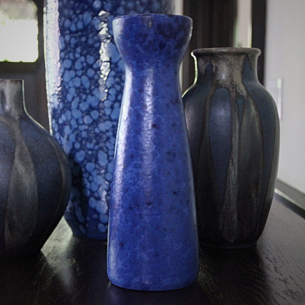 Corseted Blue Vase