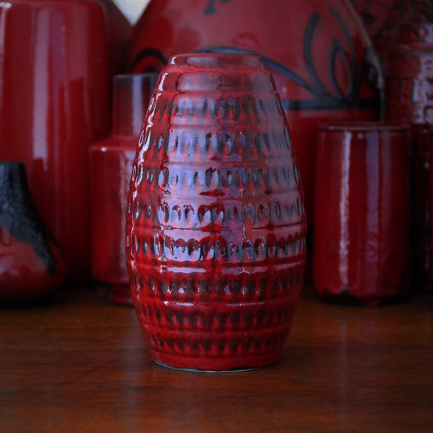 Textured Egg-Form Vase