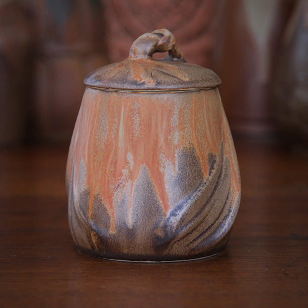 French Nouveau Covered Pot