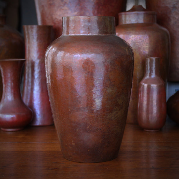 Copper High-Shouldered Vase