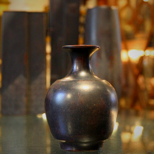 Japanese Zinc Vases