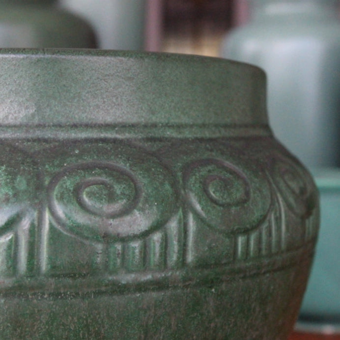 Matte Green Jardiniere
