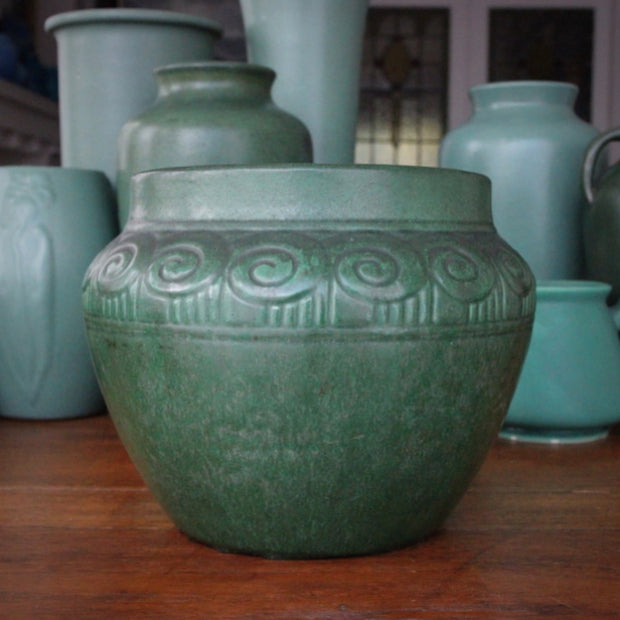 Matte Green Jardiniere