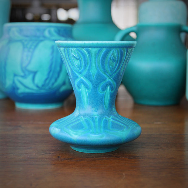 English Incised Arts & Crafts Vase