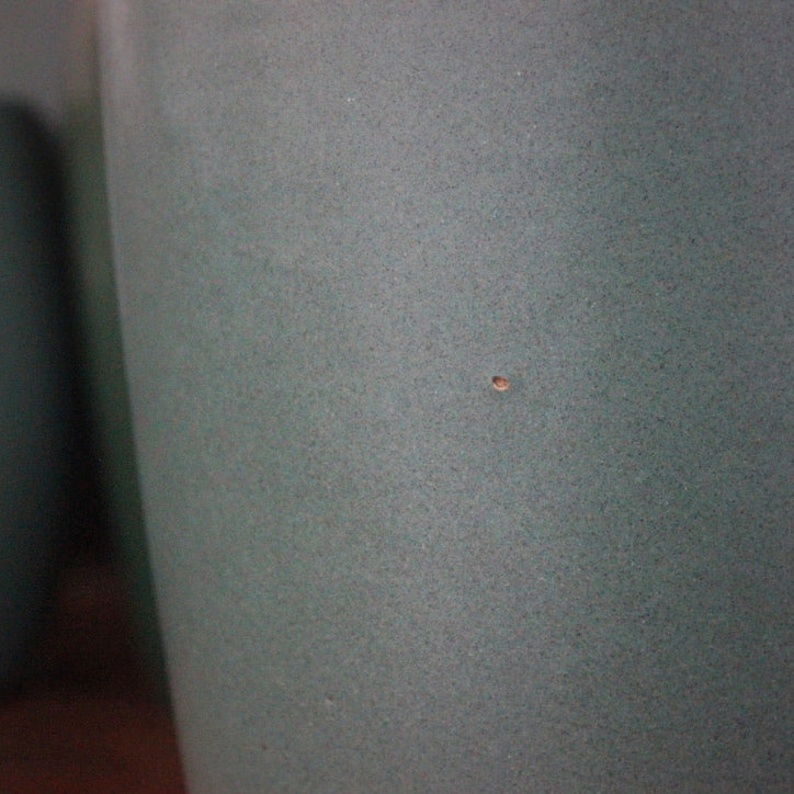Matte Green High-Shoulder Vase