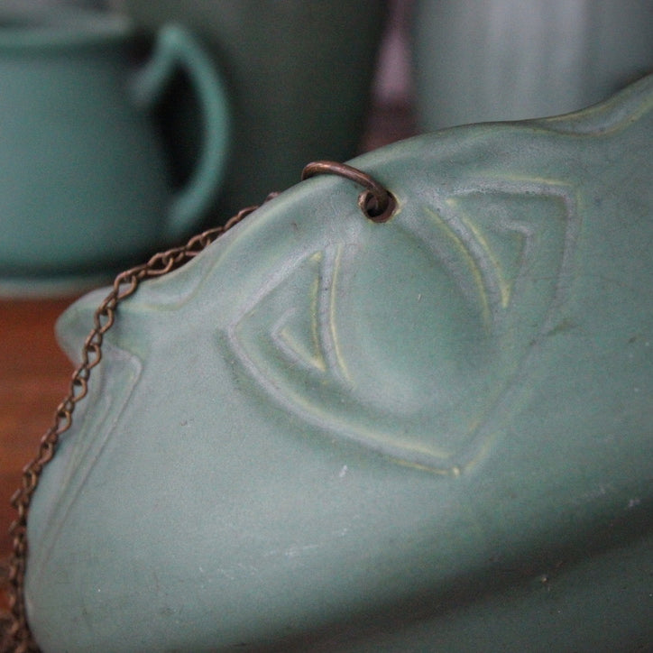 Matte Green Hanging Bowl