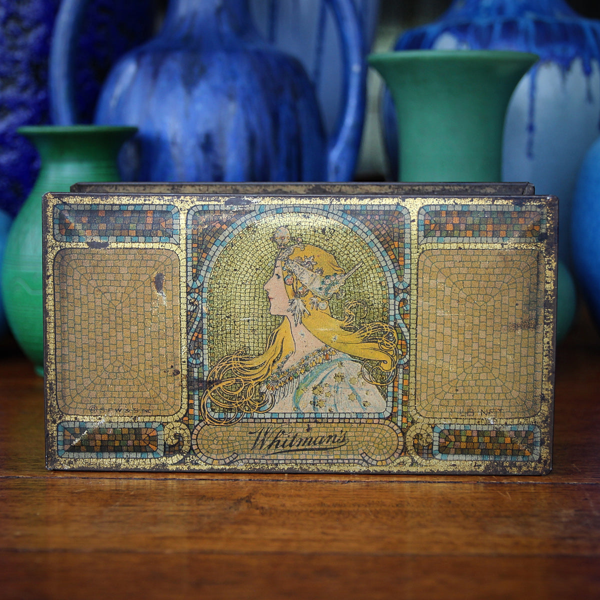 Art Nouveau Chocolate Tin