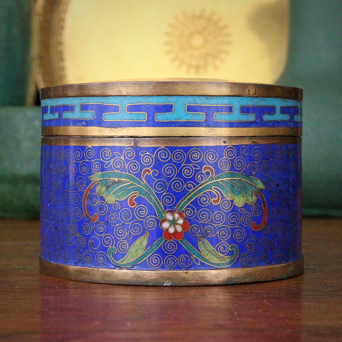 Chinese Coisonné Dresser Box
