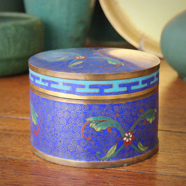 Chinese Coisonné Dresser Box