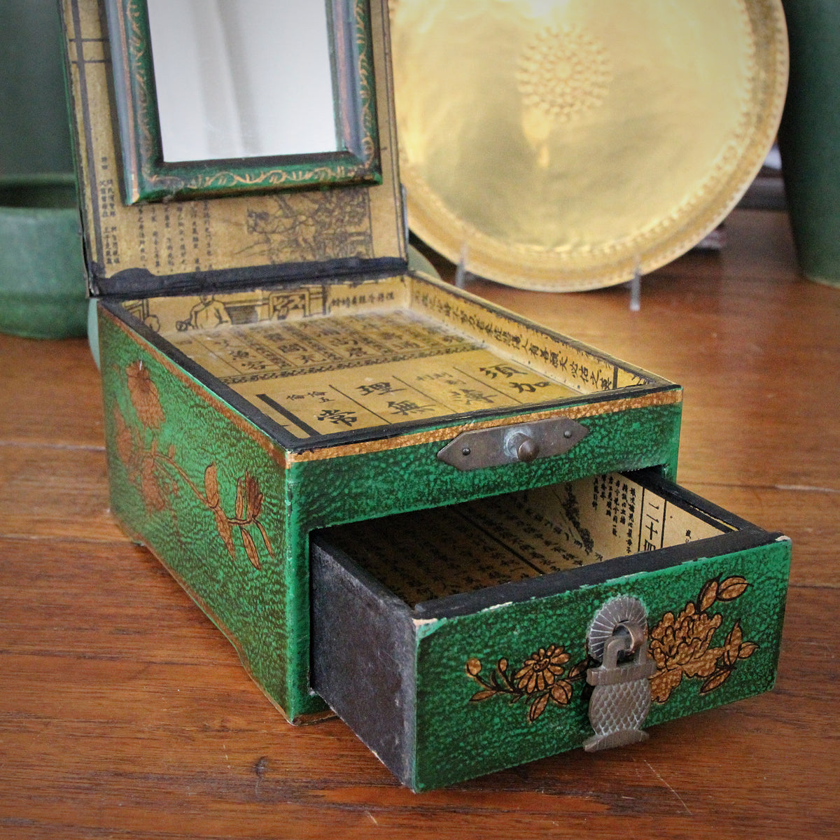 Chinese Lacquered Jewel Box