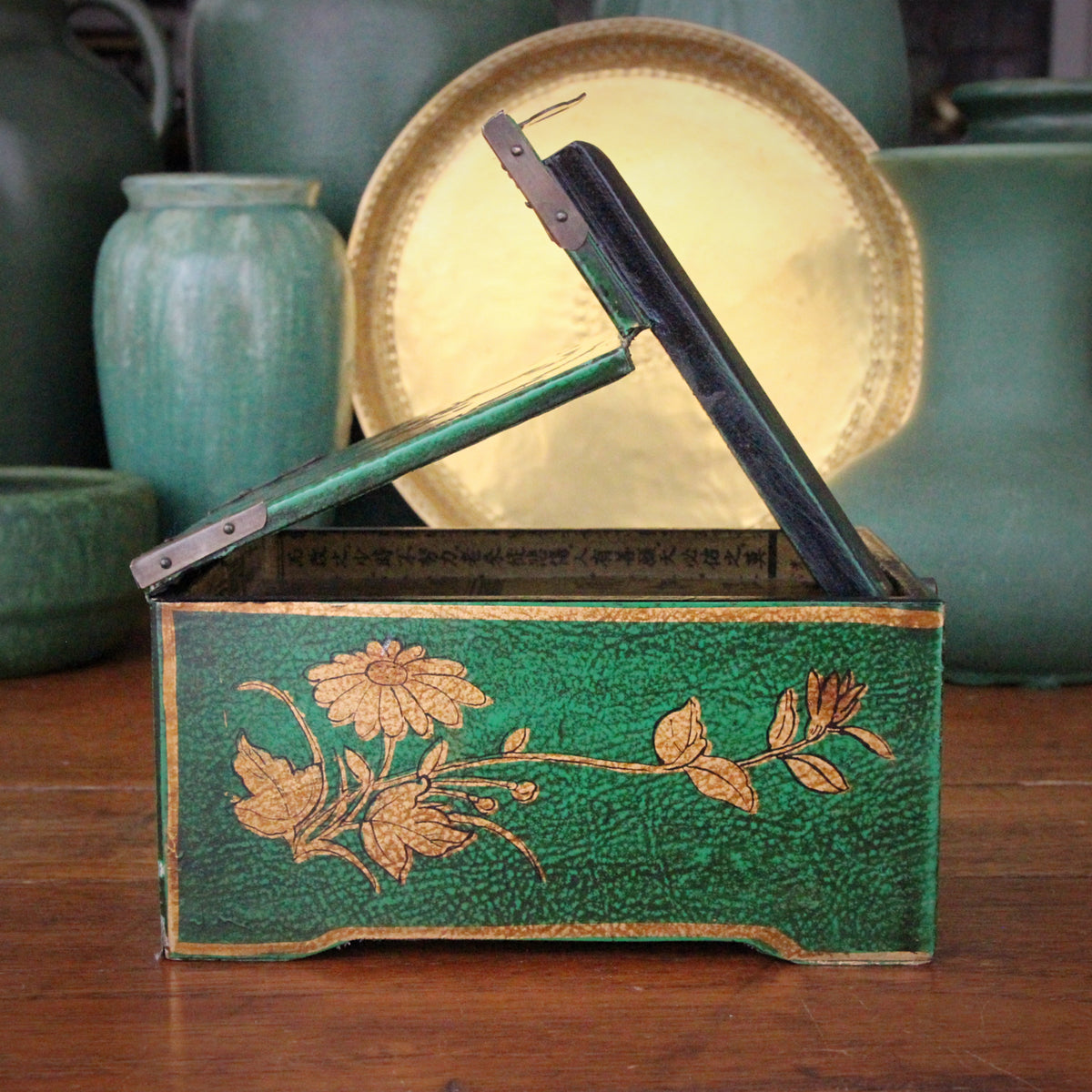 Chinese Lacquered Jewel Box