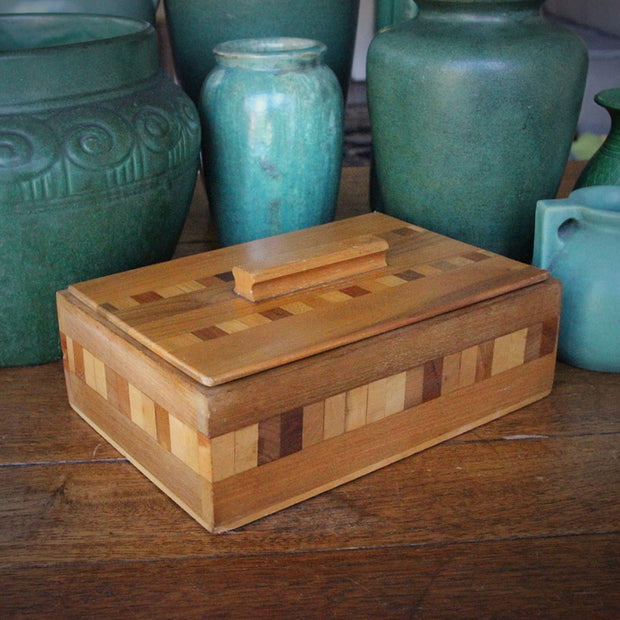 Marquetry Dresser Box