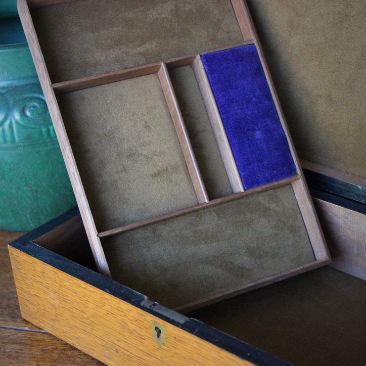 Oak Sewing/Jewelry Box