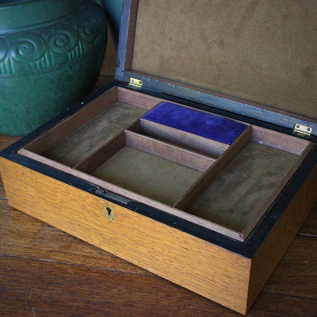 Oak Sewing/Jewelry Box