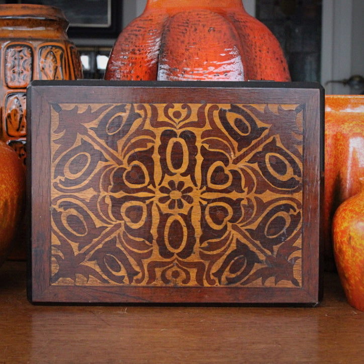 Inlaid Nouveau Dresser Box