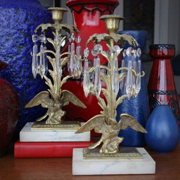 19th Century Girandole Candlesticks