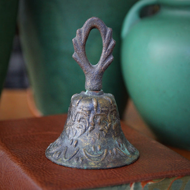 Verdigris Bronze Tea Bell