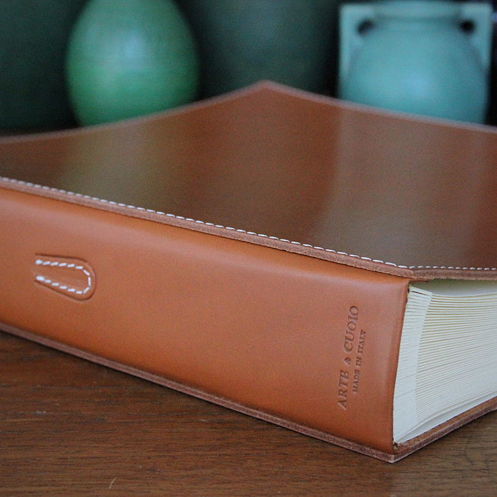 Italian Leather Photo Album