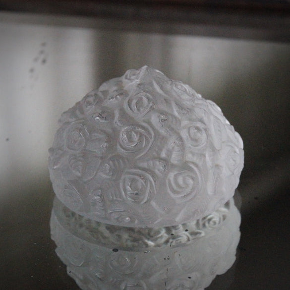 Lalique "Rose Mound" Paperweight
