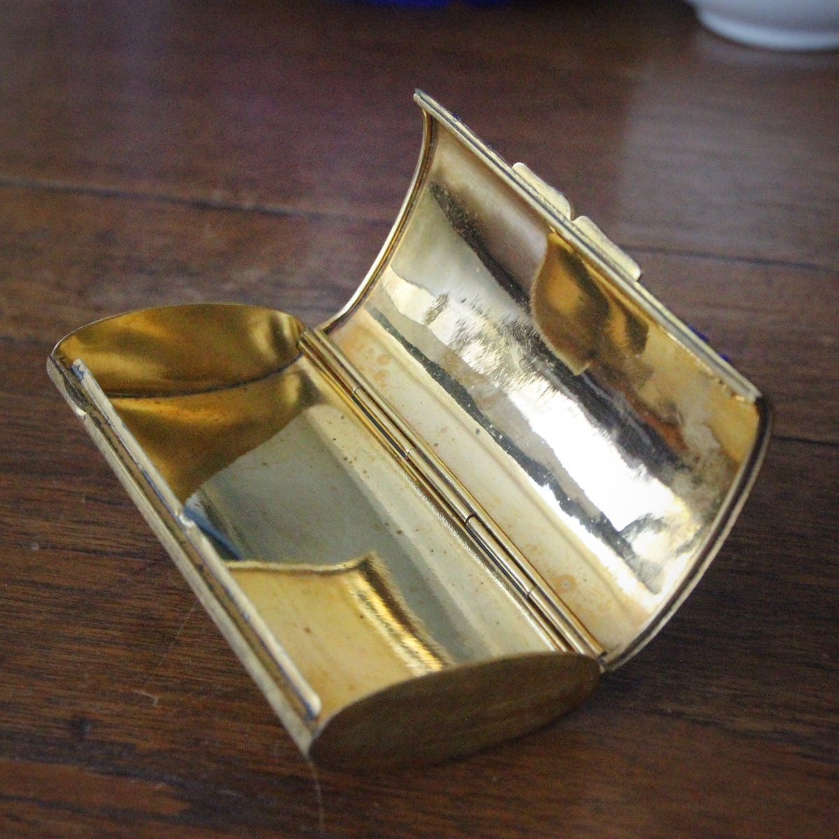 Enamel-Gilt Cigarette Case