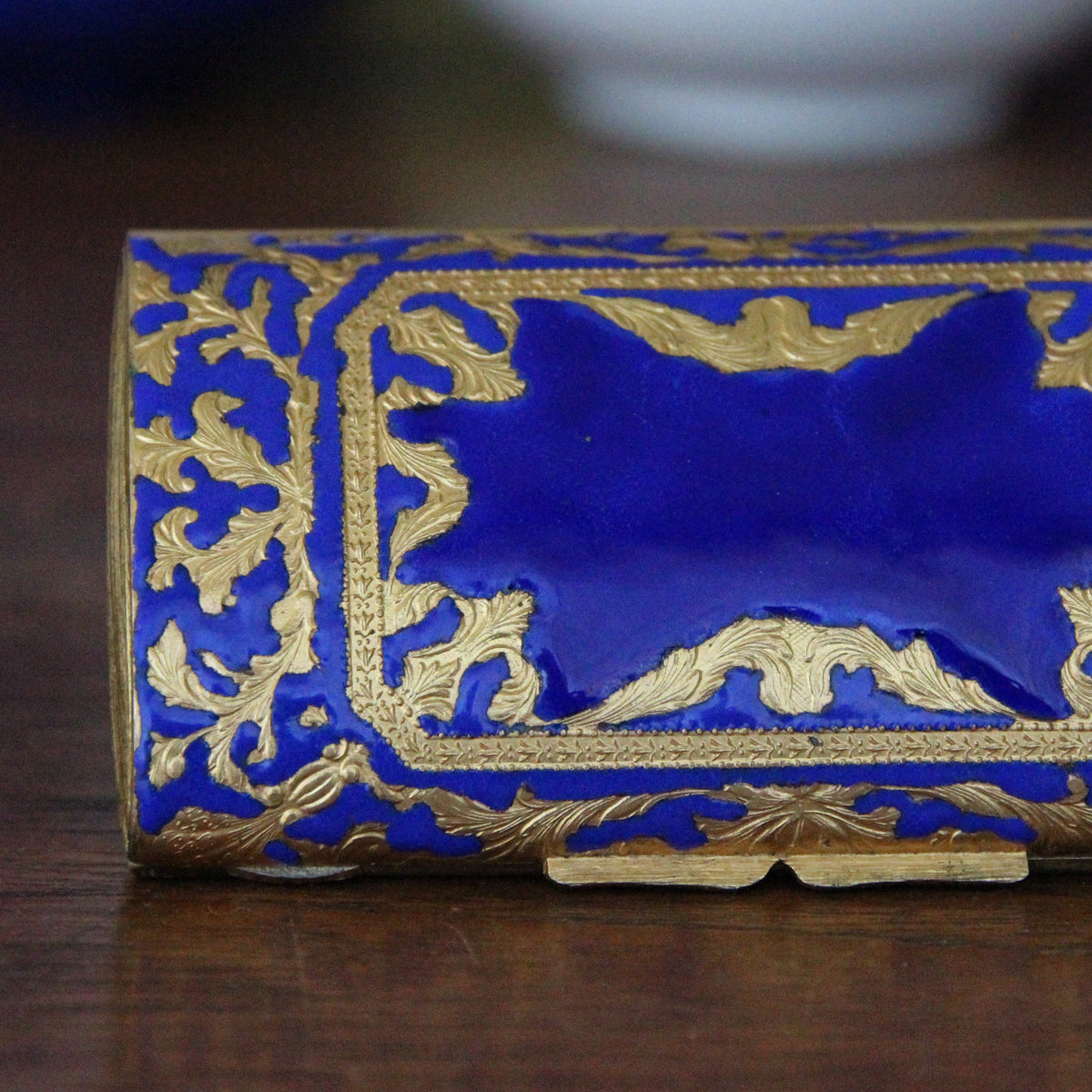 Enamel-Gilt Cigarette Case