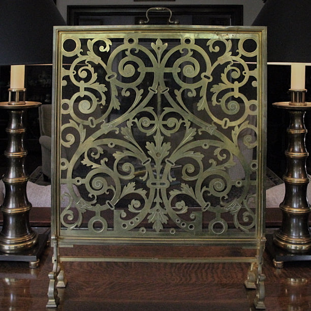 Hollenbach Viennese Fire Screen