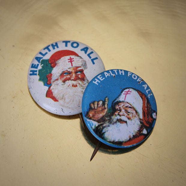 "Health for All" Christmas Pins