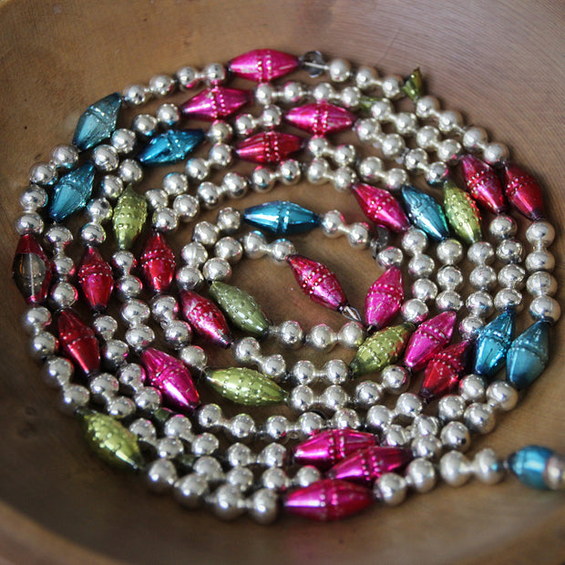 Multicolor Mercury Glass Garland