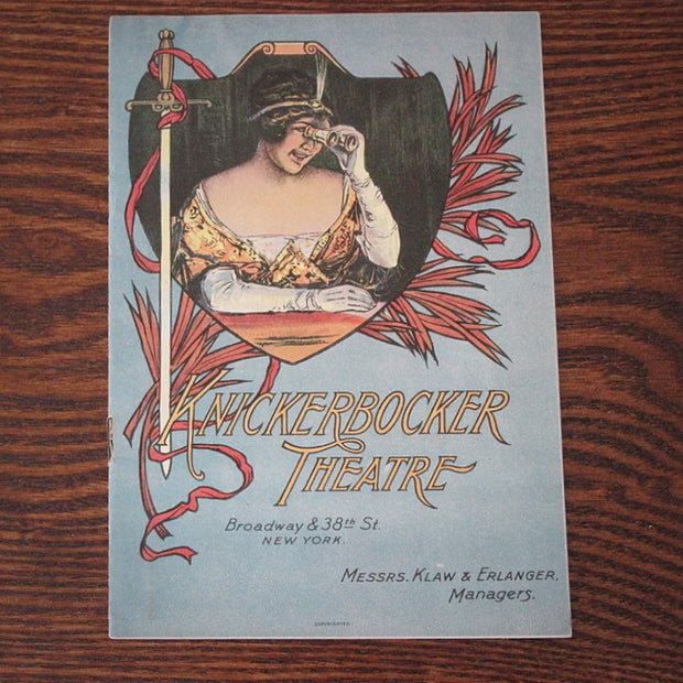Art Nouveau Theatre Programs