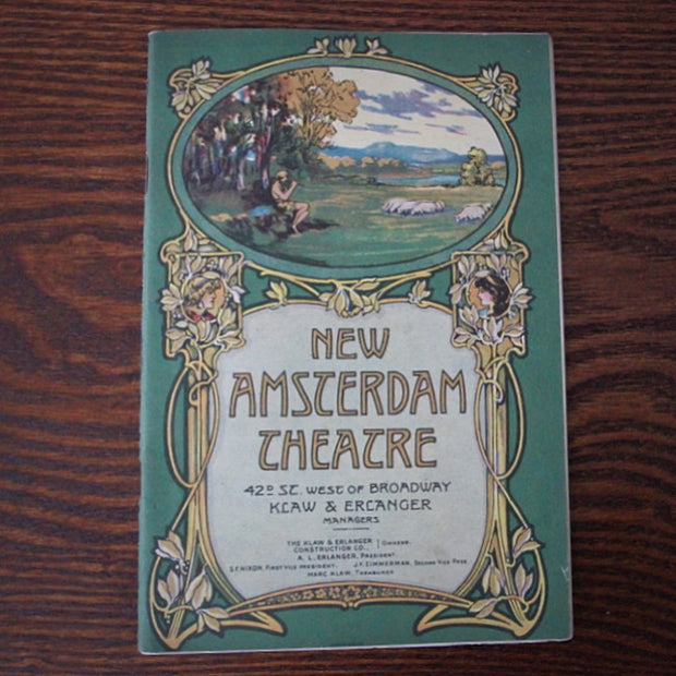 Art Nouveau Theatre Programs