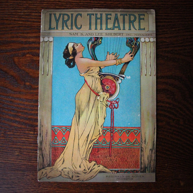 Art Nouveau Theatre Programs