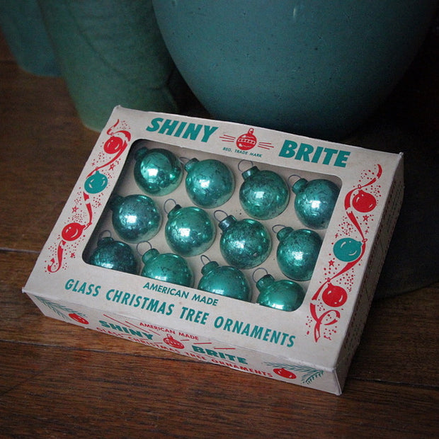 Shiny Brite Glass Ornaments