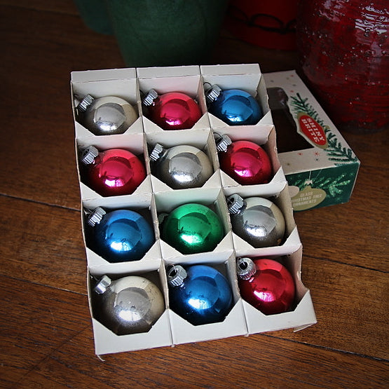 Shiny Brite Glass Ornaments