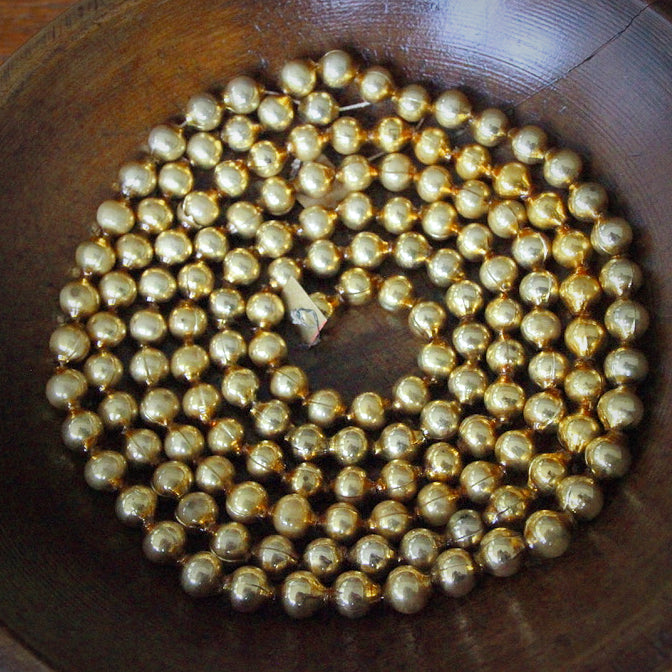 Mercury Glass Beaded Garland (6')