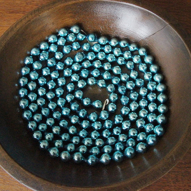 Mercury Glass Beaded Garland (6')