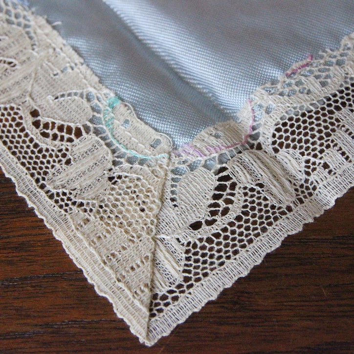 WWI Silk "Sweetheart" Handkerchief