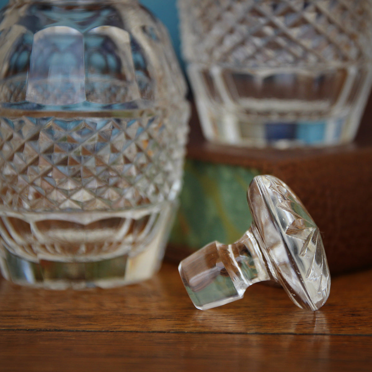 French Crystal Perfume Decanters