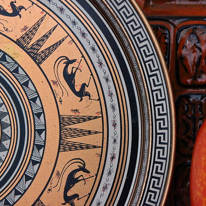 Modernist "Etruscan" Drinks Tray