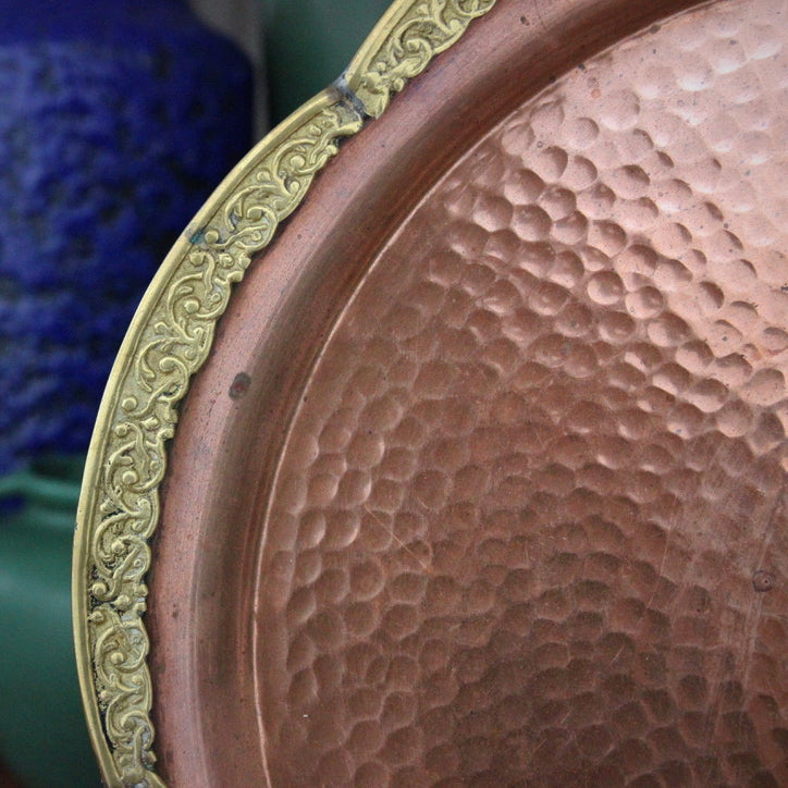 Arts & Crafts Copper Tray
