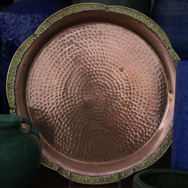 Arts & Crafts Copper Tray