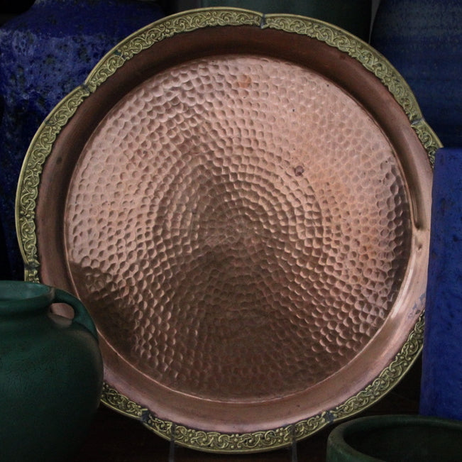 Arts & Crafts Copper Tray