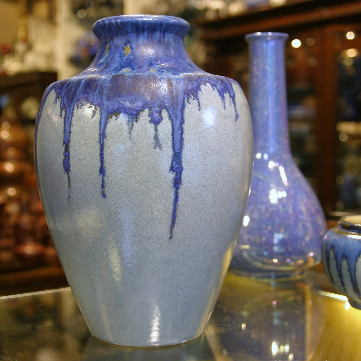 French Nouveau Drip Vase