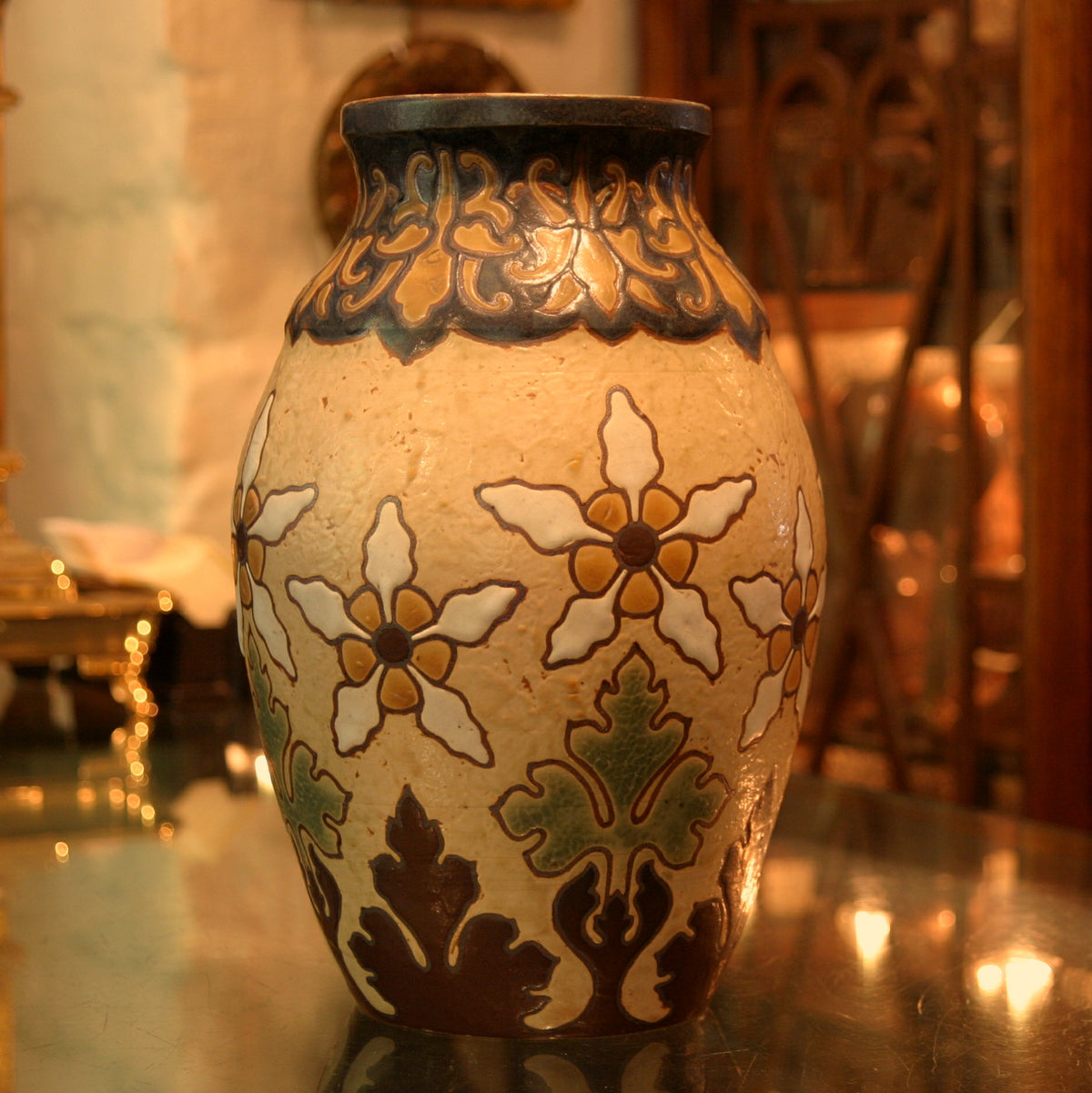 French Dandelion Vase