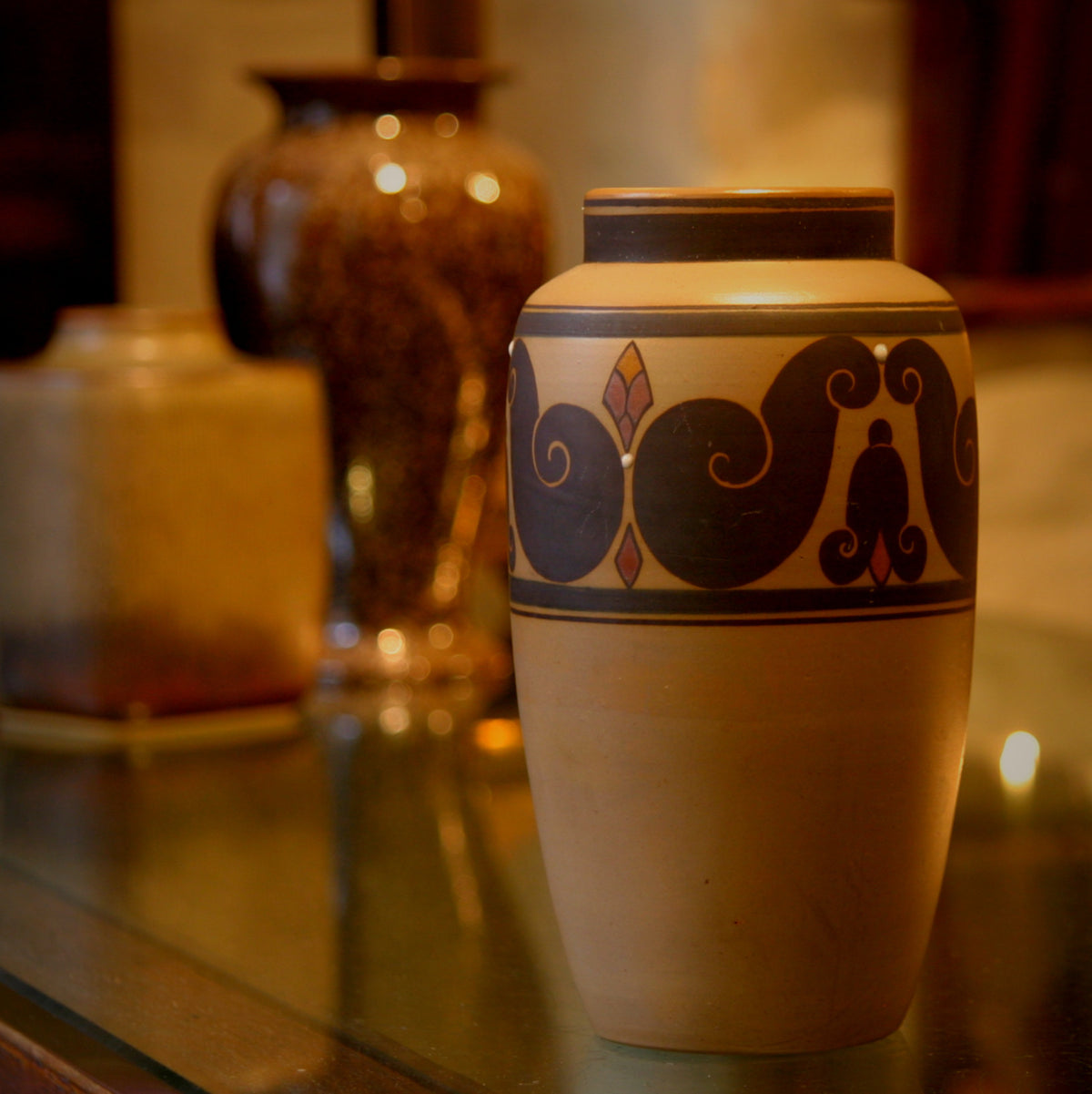 Danish Art Nouveau Vase