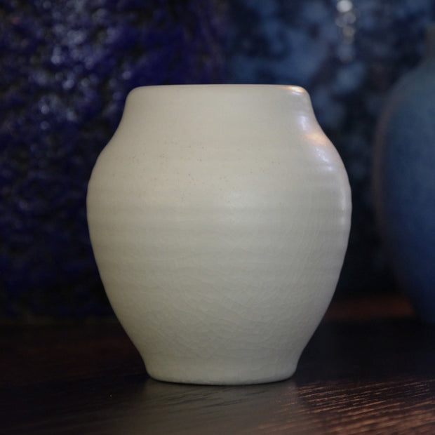 English Thirties White Vase