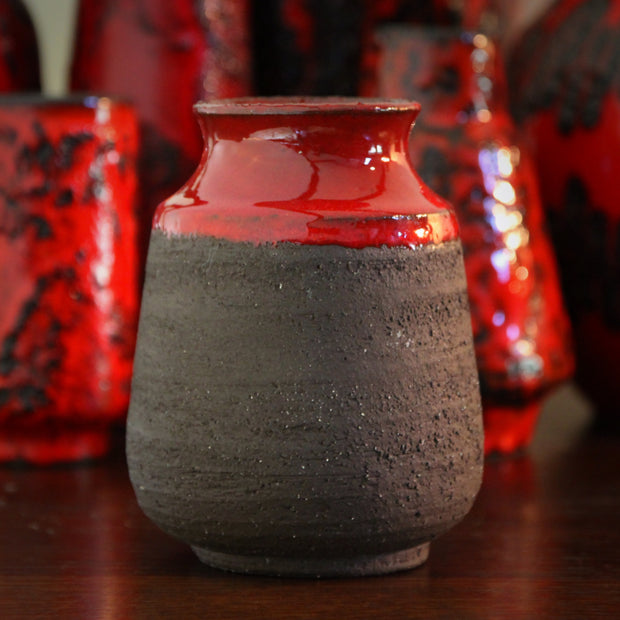 Danish Red-Shouldered Vase