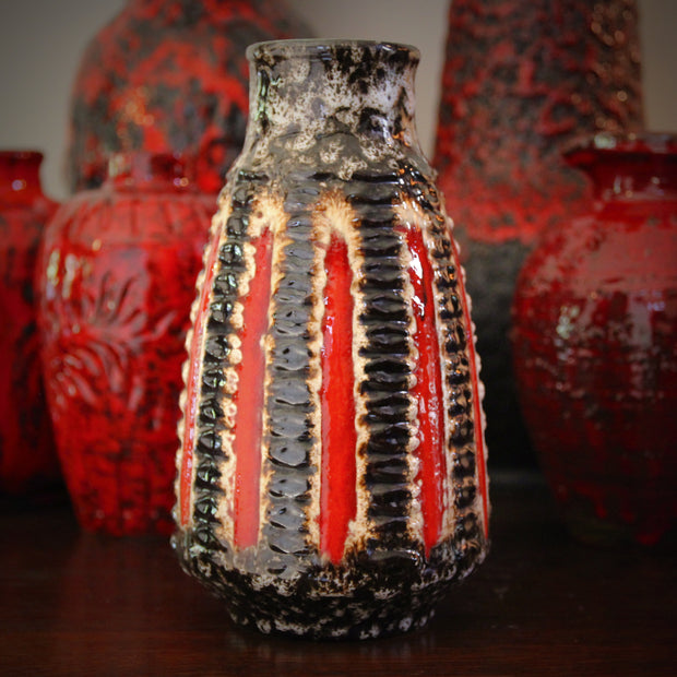 Rusticated Tribal Vase