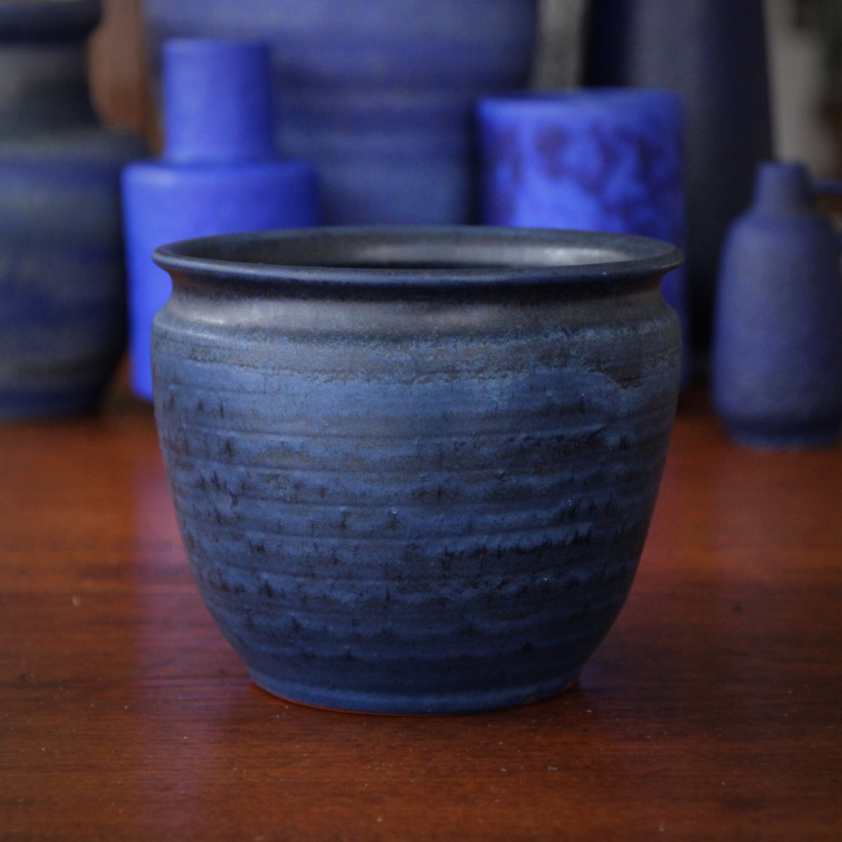 Midnight Blue Planter Pot